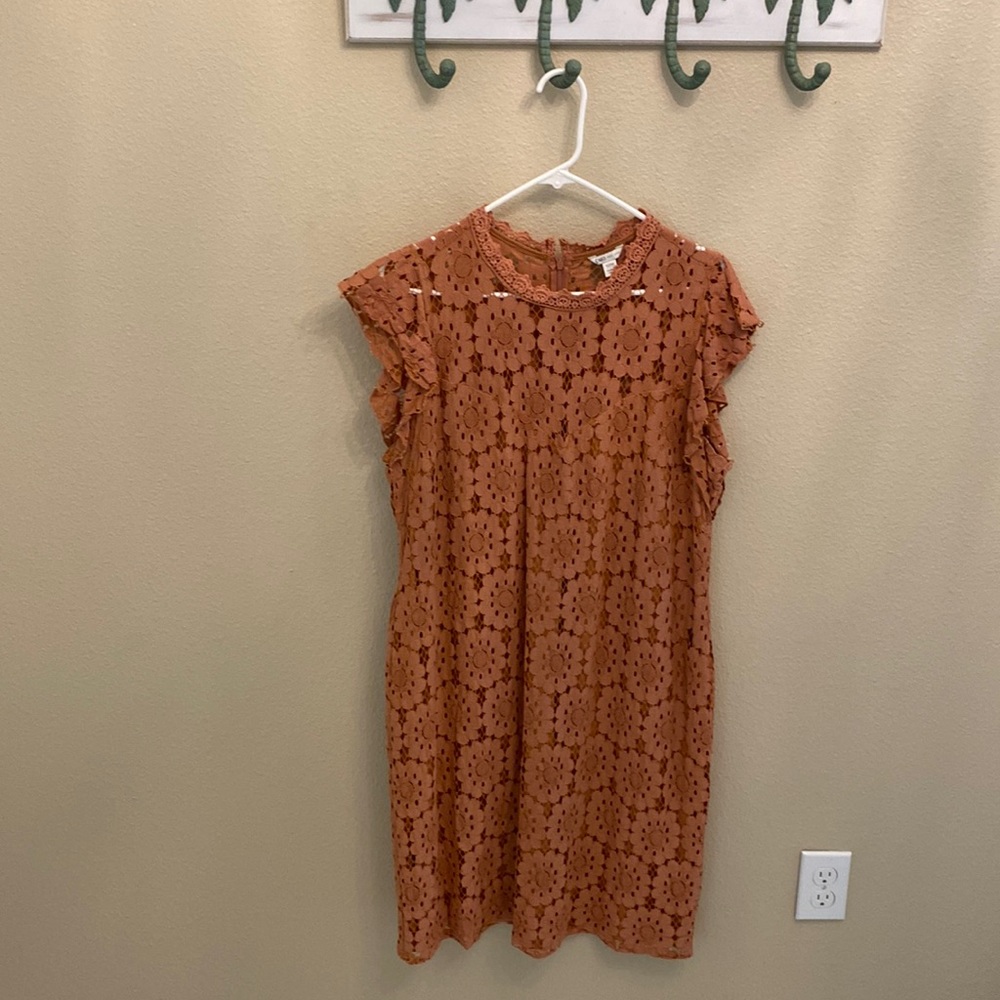 Size 18 women dress burnt Orange